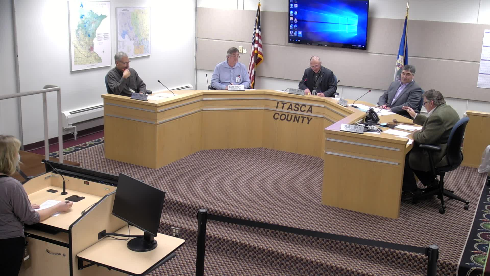 Thumbnail image for Itasca County Board of Commissioners Work Session - 01-05-2021