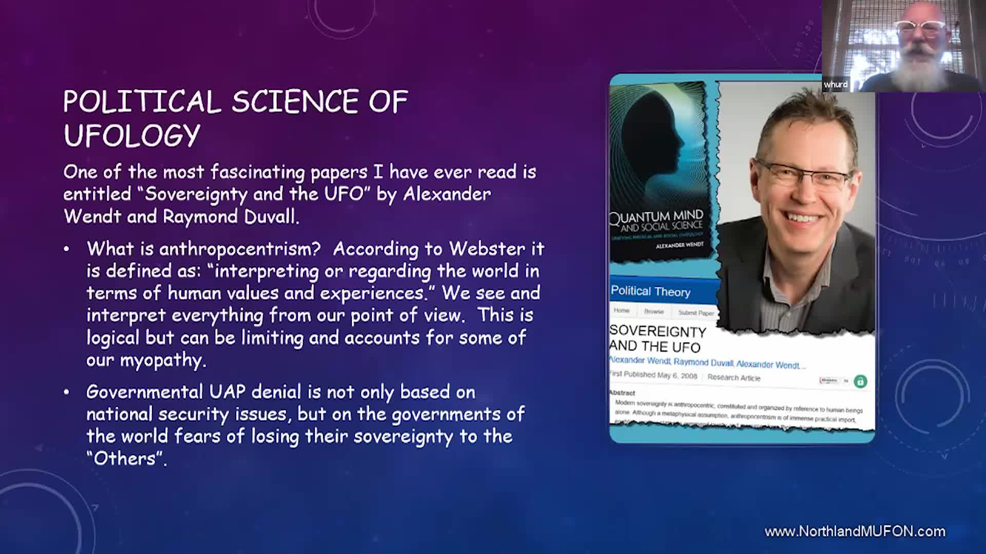 Northland MUFON - October 2025 with Shane Hurd