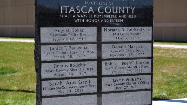Thumbnail image for Itasca County Law Enforcement Memorial Dedication