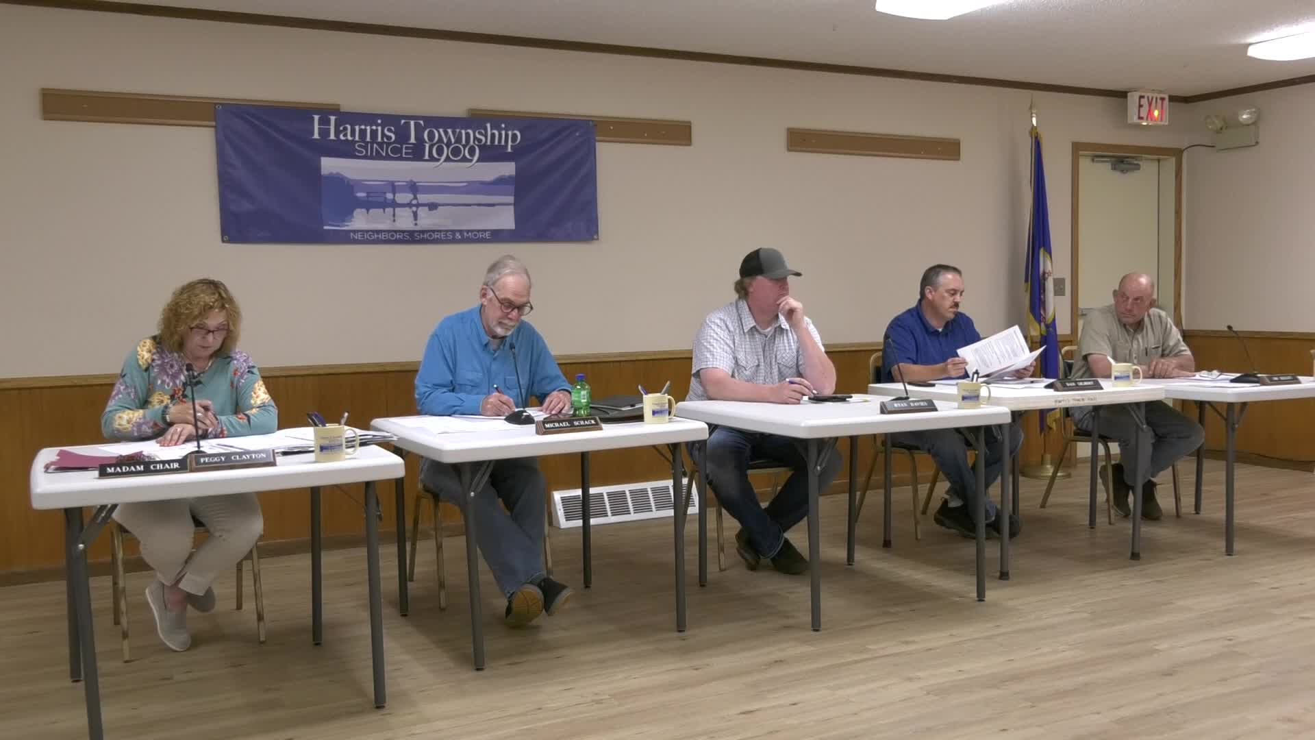 Thumbnail image for Harris Township Board - 06-08-2022