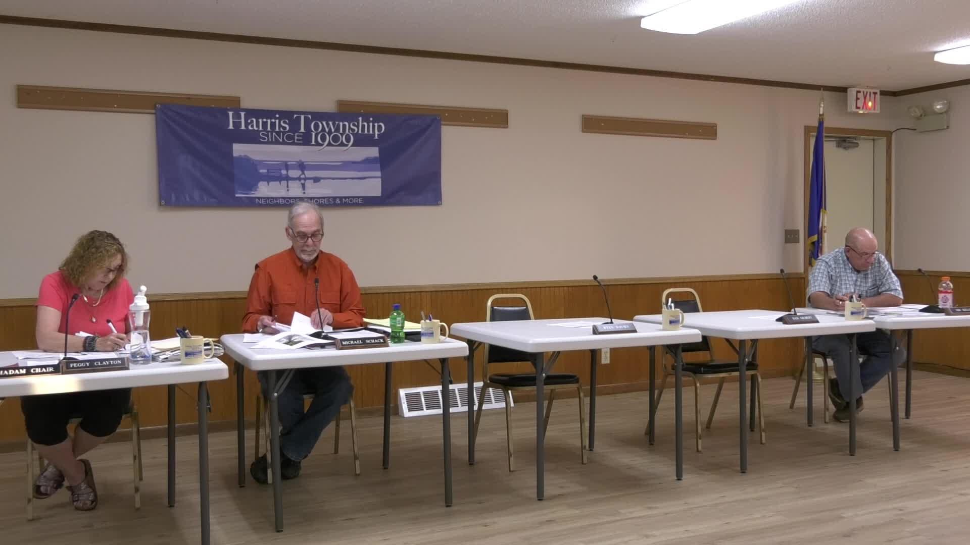 Thumbnail image for Harris Township Board Planning and Development Meeting - 06-22-2022