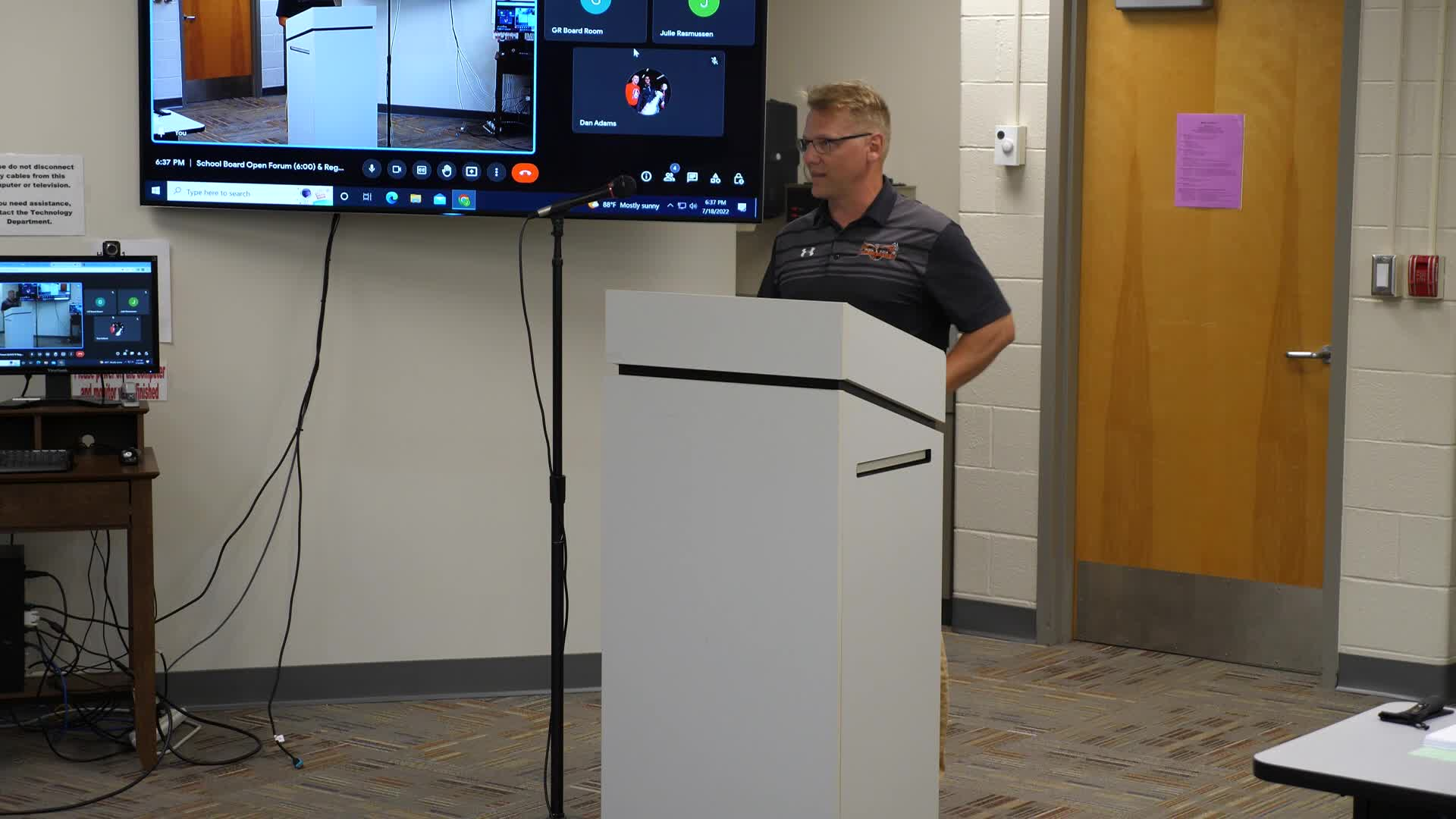 Thumbnail image for ISD 318 School Board - 07-18-2022
